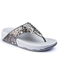 Stroll Diva Toe Post Mules EEE Fit