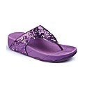 Stroll Diva Toe Post Mules EEE Fit