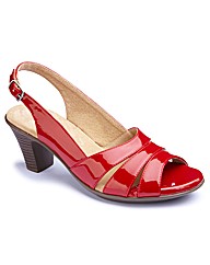The Shoe Tailor Slingback Sandals E Fit