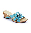 Lotus Wedge Flower Mules E Fit