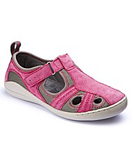 Foot Therapy T-Bar Shoes EEE Fit