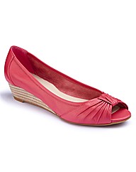 Lotus Peep Toe Shoes EEE Fit