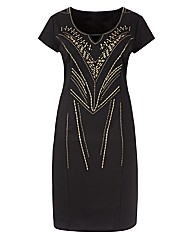 Coleen Nolan Dress With Tribal Studs