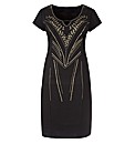 Coleen Nolan Dress With Tribal Studs