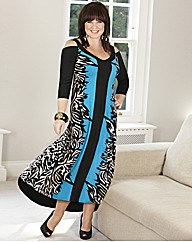 Coleen Nolan Border Maxi Dress 52in