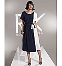 Roland Klein Colour Block Dress 43in