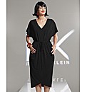 Roland Klein Draped Jersey Dress 40in