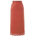 Roland Klein Lace Pencil Skirt 29 in