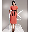 Roland Klein Crepe Dress Length 41in