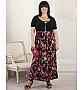 Coleen Nolan Butterfly Print Maxi Dress