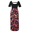 Coleen Nolan Butterfly Print Maxi Dress