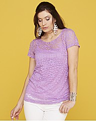 Lace T-Shirt and Cami