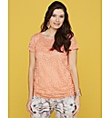 Lace T-Shirt and Cami