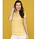 Lace T-Shirt and Cami