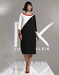 Roland Klein Block Colour Block Dress
