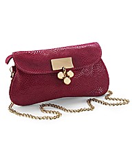 Coleen Nolan Leather Clutch Bag