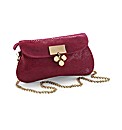 Coleen Nolan Leather Clutch Bag