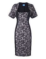 Coleen Nolan Lace Panel Dress 41in