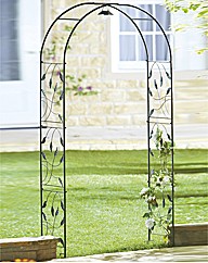 Solar Leaf Arch