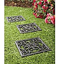 Rubber Step Squares Set of 3