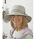 Linen Wide Brimmed Hat