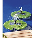 Solar Floating Lily Fountain