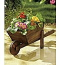Wooden Wheelbarrow Planter