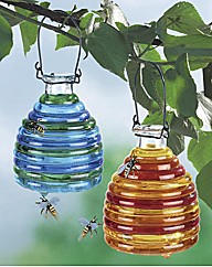 Glass Wasp Traps Set of 2