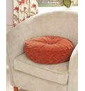 Round Velvet Booster Cushion