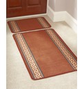 Greek Key Rug with FREE Doormat