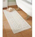 Greek Key Extra Long Bathmat