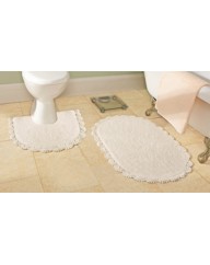 Crochet Bath and Pedestal Mat Set