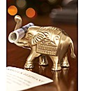 Lucky Brass Elephant
