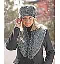 Faux Fur Pill Box Hat