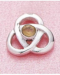 Celtic Birthstone Earrings Pierced