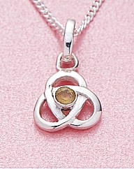 Celtic Birthstone Pendant