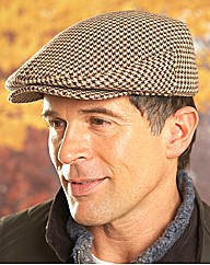 Check Flat Cap