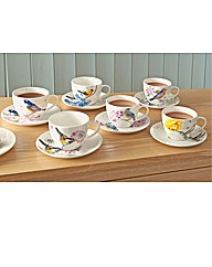 China Cups and Saucers Set 6