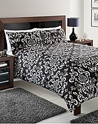 Damask Duvet Cover Set