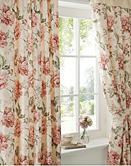 Helena Lined Curtains & Tie Backs