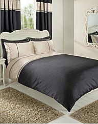 Geo Embellished Duvet Cover Set