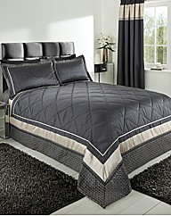 Geo Embellished Quilted Throwover