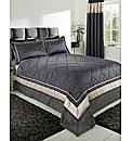 Geo Embellished Quilted Throwover