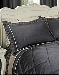 Geo Embellished Quilted Pillowshams