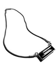 Funky Jewellery Simple Oblong Necklace