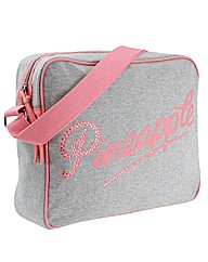Pineapple Glitz Range Grey/Pink Satchel