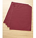 Faux Silk Placemats