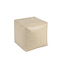 Faux Leather Cube