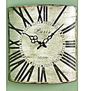 Antique Metal Wall Clock
