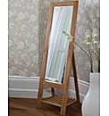 Serena Wood Cheval Mirror